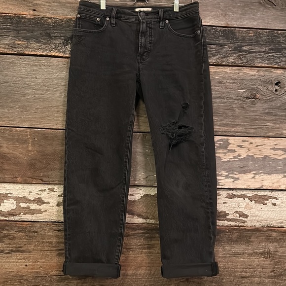 NWT Madewell Mid Rise Perfect Vintage Straight Jeans - Picture 1 of 12
